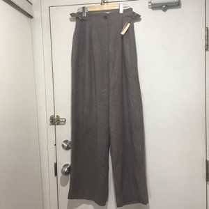 NEW VINTAGE DRESSAGE JEANS PLEATED FRONT WIDE LEG PANTS SIZE 8